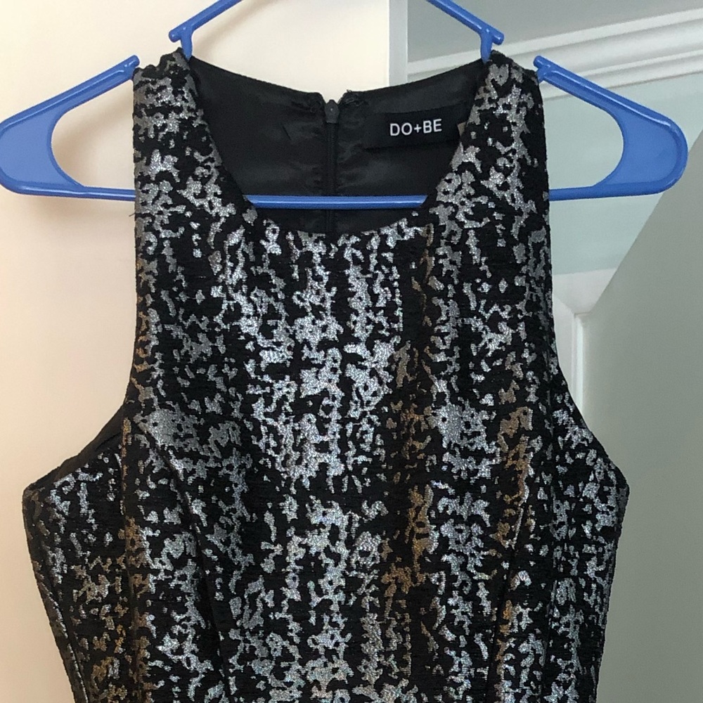 Black and Silver Do+Be Dress